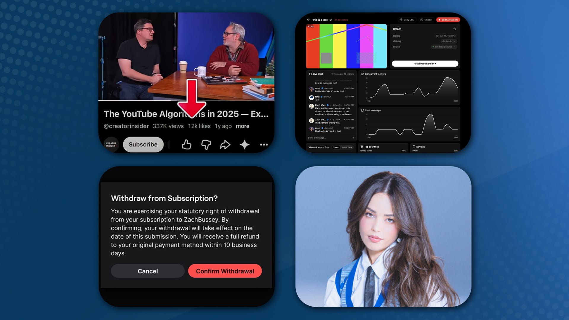 YouTube Changing Membership Prices, New Twitter X Dashboard, Withdraw from Sub + Valkyrae Signs with CAA