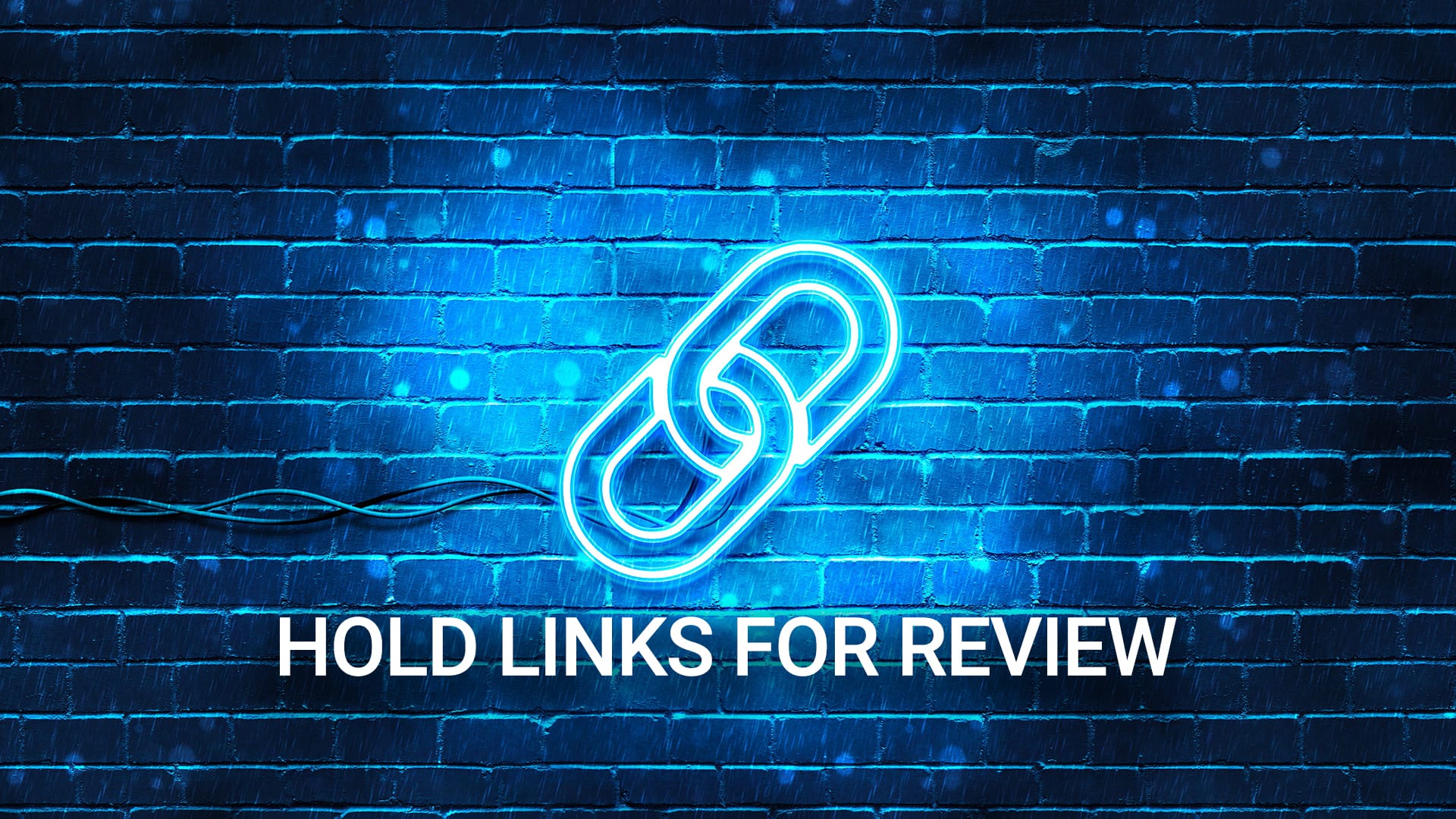 Hold Links for Review by Mods