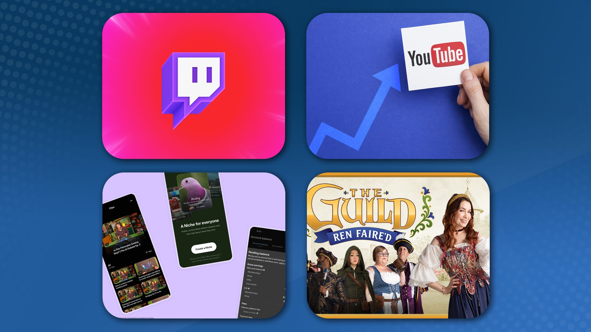 YouTube View Changes, Patreon's New Features, SUBtember + The Guild Kickstarter