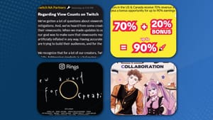 TikTok 70%+ Split, Twitch View Counts, Instagram Awards + Ironmouse x CDawgVA Cafe