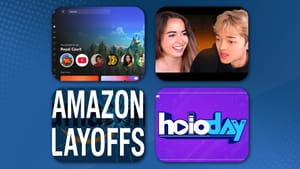 YouTube's Netflix Makeover, Jasontheween Donates, Amazon Layoffs, and Hololive's Holoday