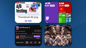 🆕 | YouTube 4K Thumbnails, 2025 Streaming Market Share, Twitch Gift Em All, + La Velada Del Año VI
