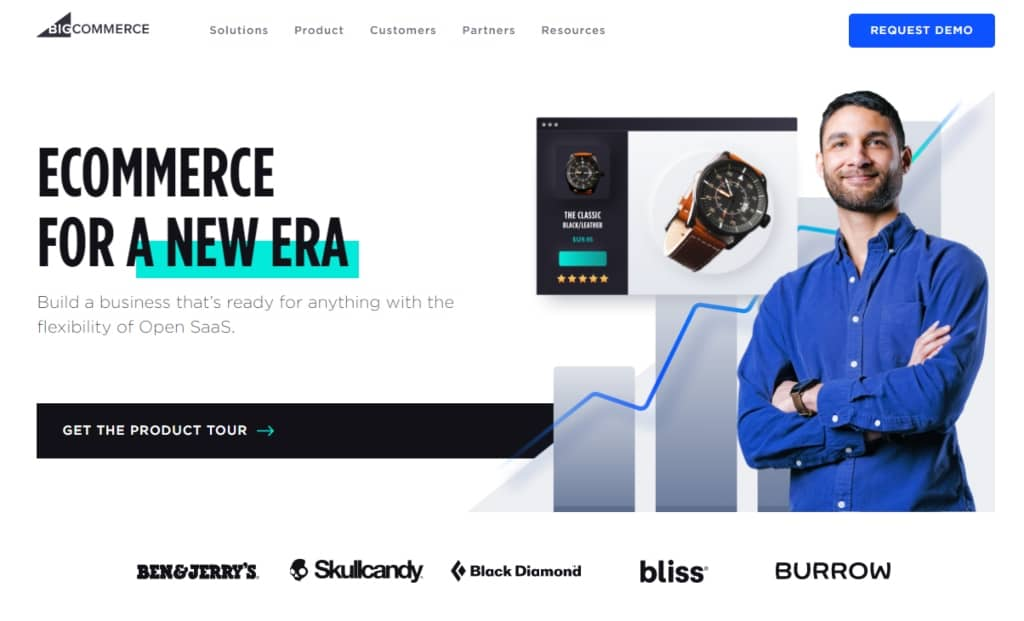 best ecommerce platform - BigCommerce screenshot