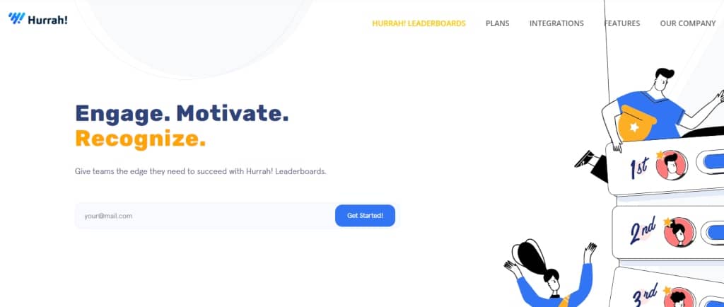 Create the best game-like leaderboard!, Landing page design contest