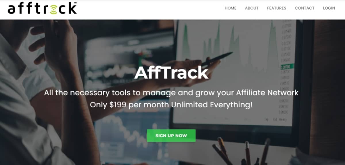 affiliate marketing software - Afftrack screenshot