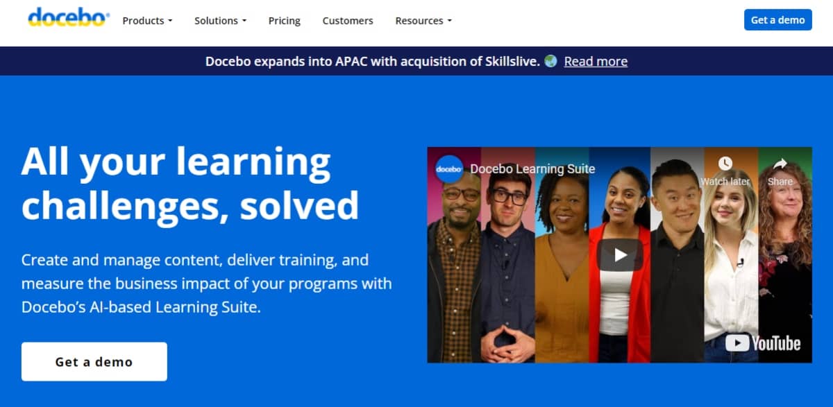 LMS software - Docebo