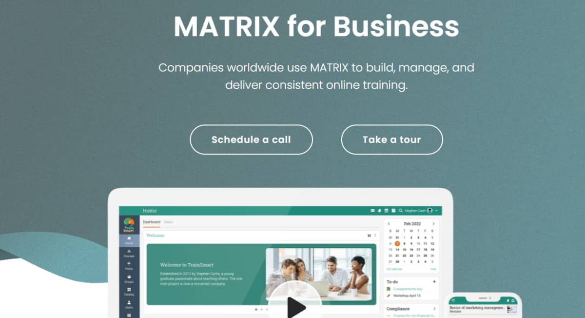 LMS software - Matrix