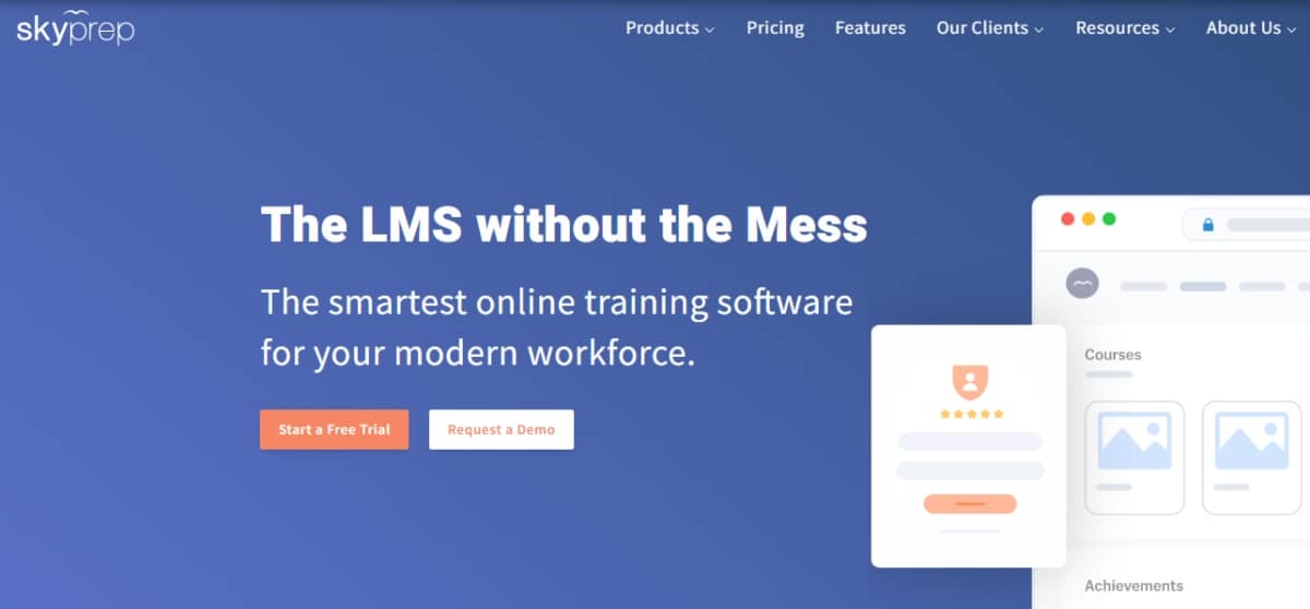 LMS software - SkyPrep