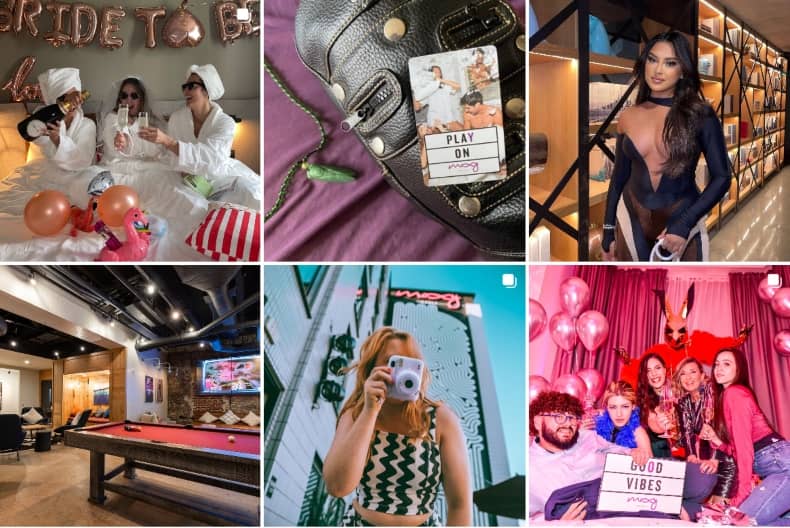 user-generated content - Moxy Hotels #atthemoxy user-generated content example