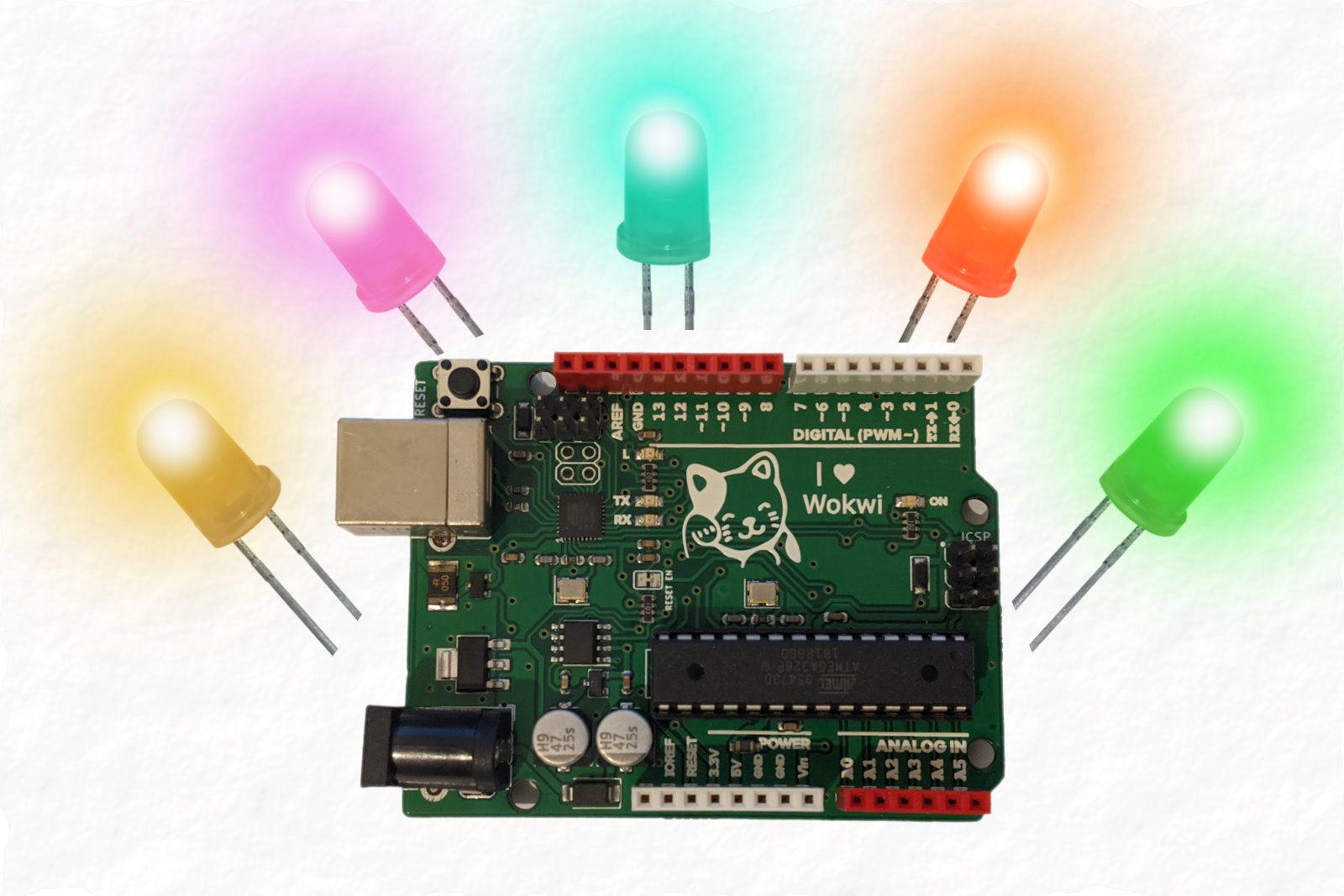 How to use an rgb led with arduino Uno ? - Electronic mindset