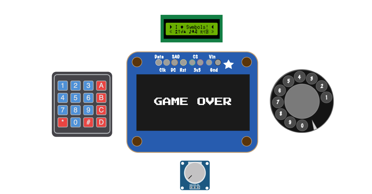 I2C OLED 0.96″ 128×64 display arduino tutorial - how to write text, draw  shapes and draw bitmap