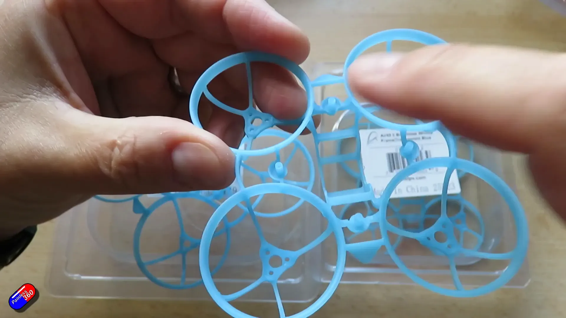 Flight controller mounting holes on Air65 2 frame