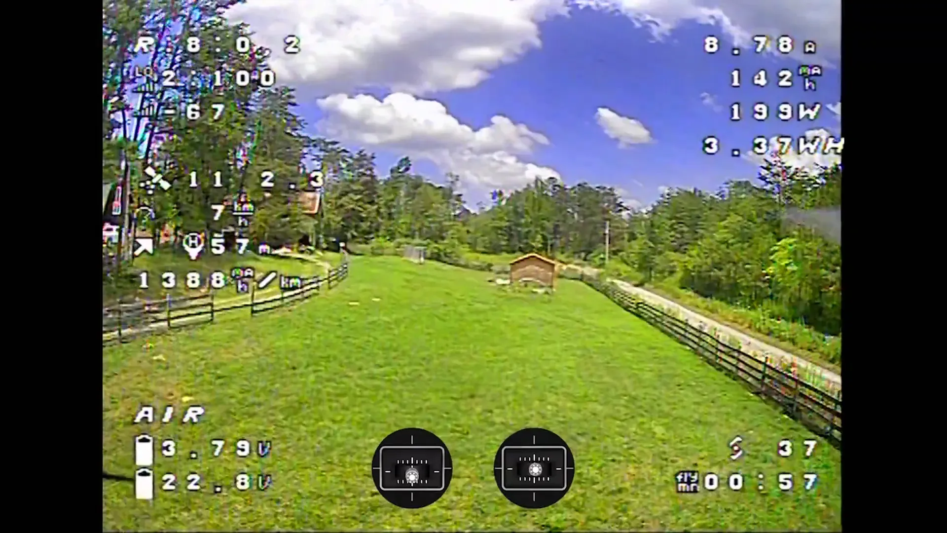 OSD showing incorrect home direction before heading calibration