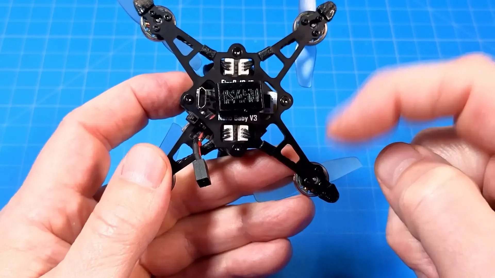 Goku F405 HD flight controller with micro USB connection