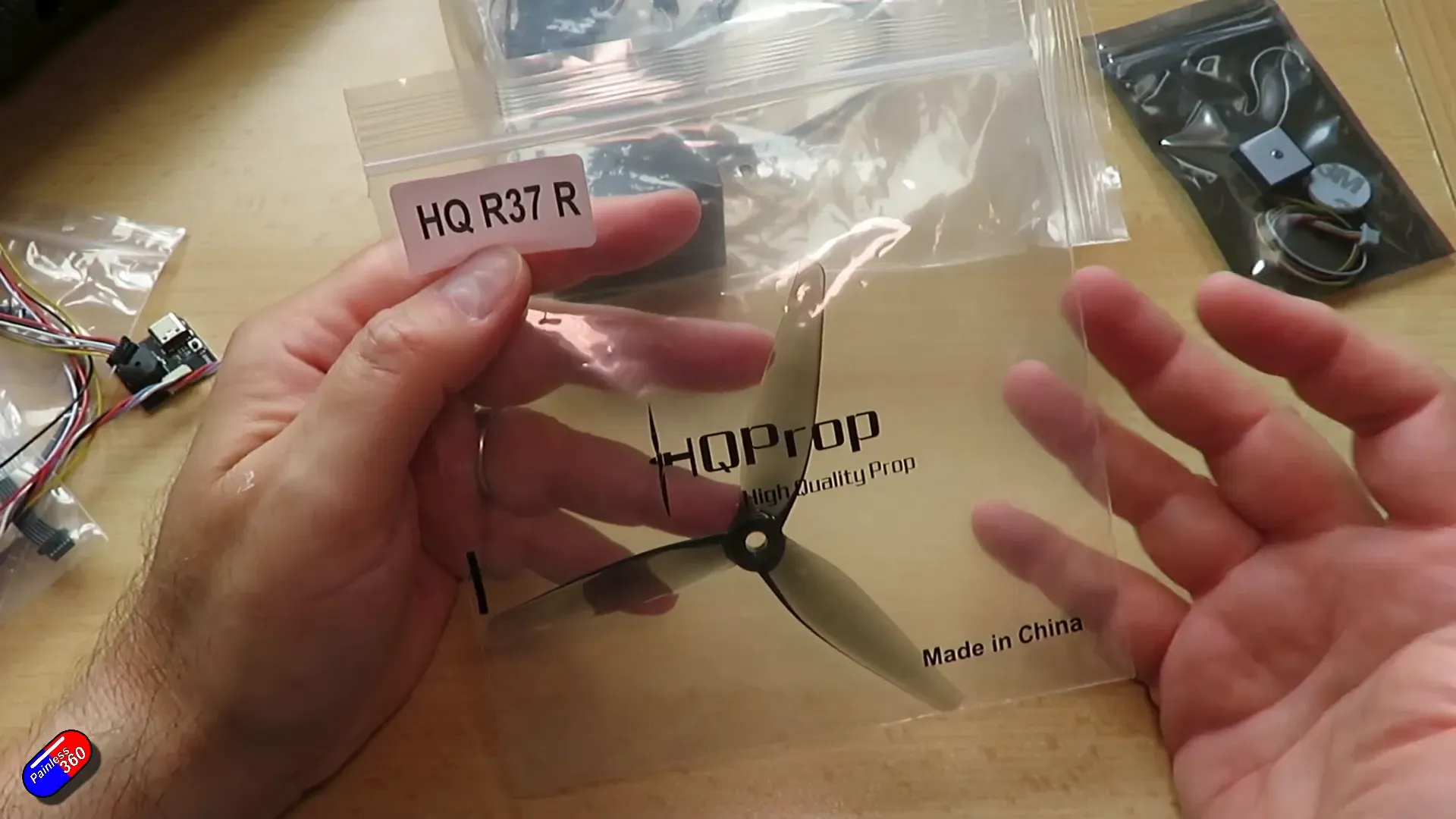 Propeller supplied with the Chupito kit