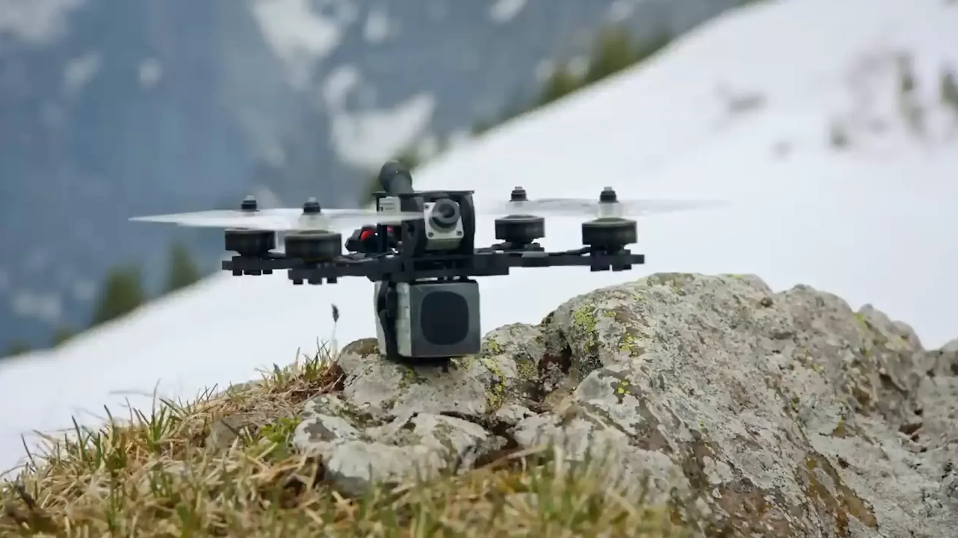 DJI system promo showing clear cockpit view