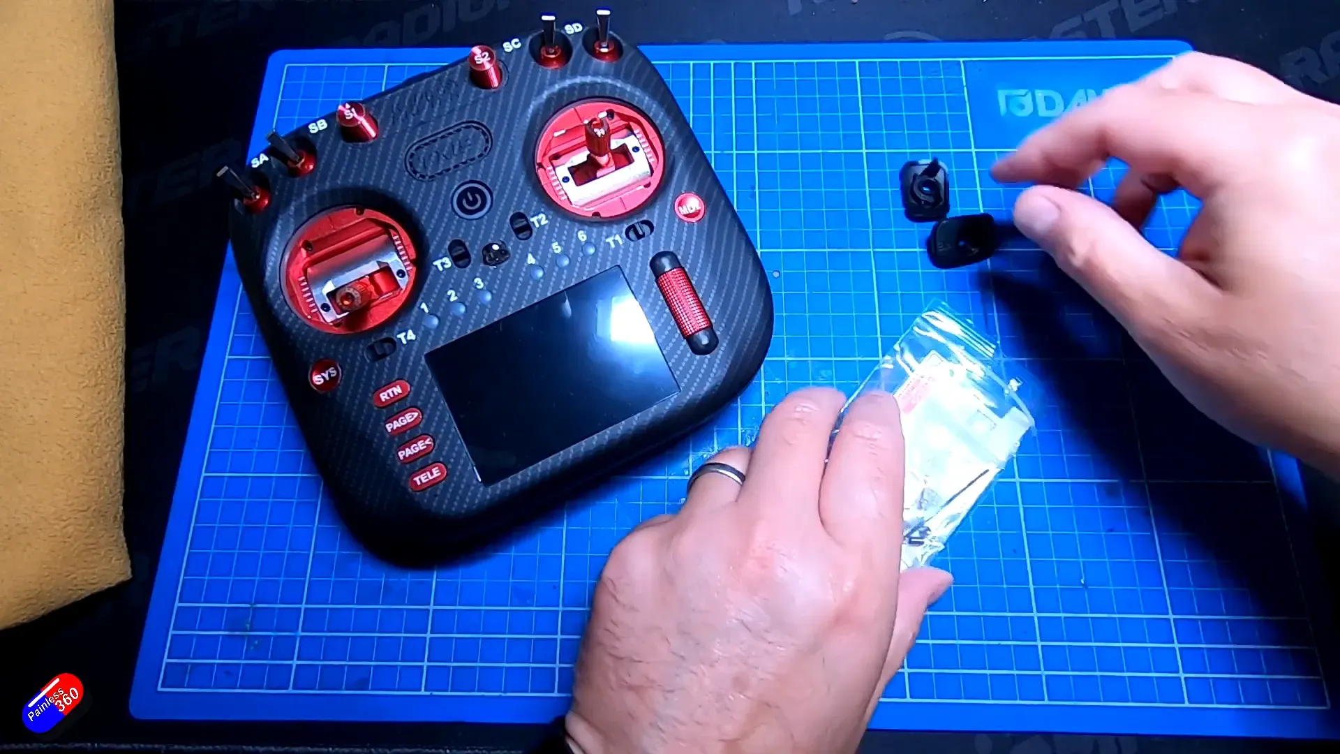Replacement plastic bezels for SE and SF switches