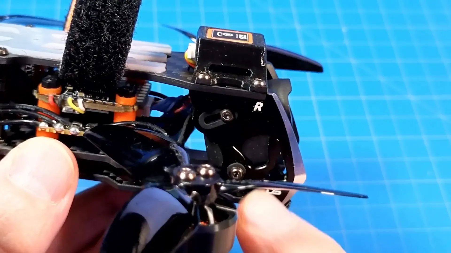 Mounting points for DJI O3/O4 hardware