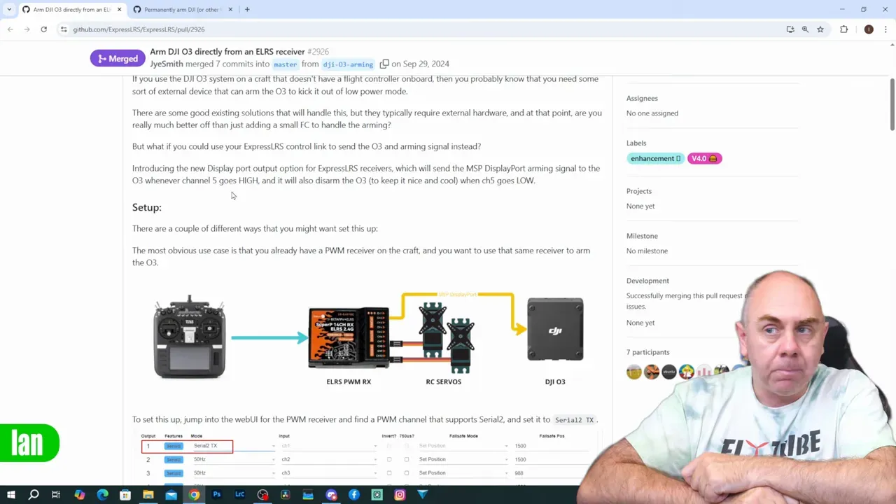 O3 demo; note suggests O4 compatibility