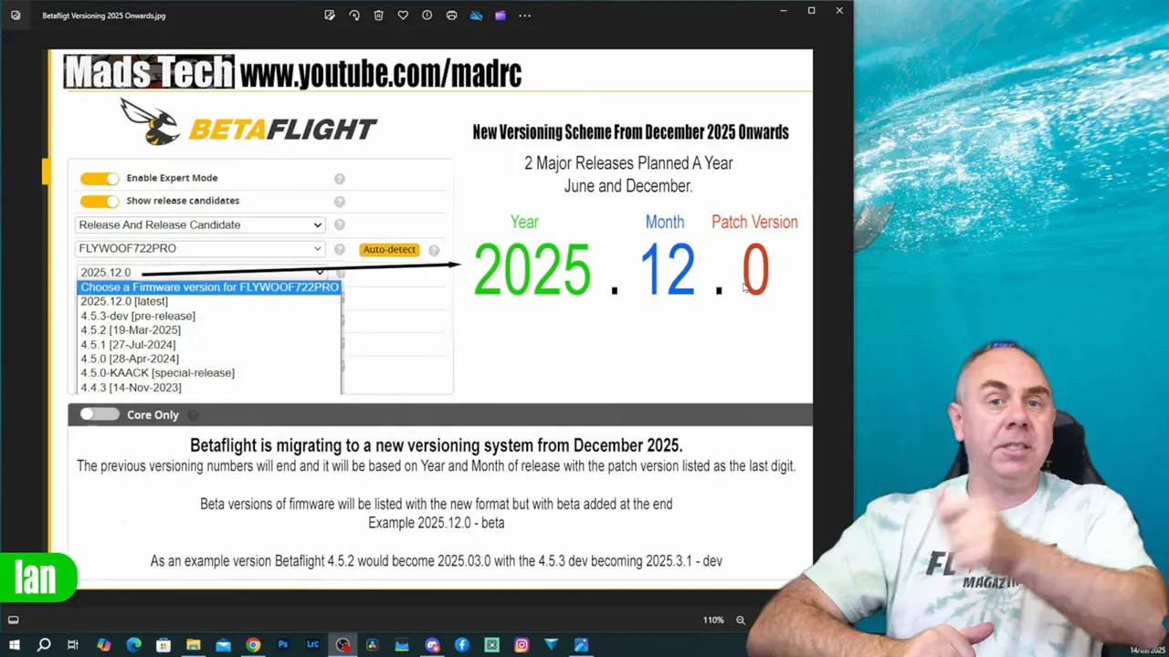 Timeline showing June and December release points