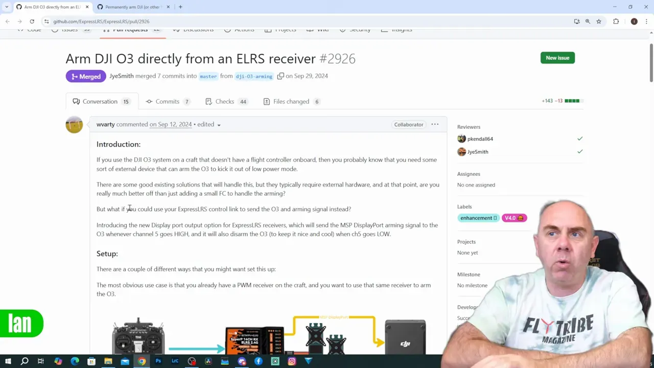 ExpressLRS pulls request and feature summary