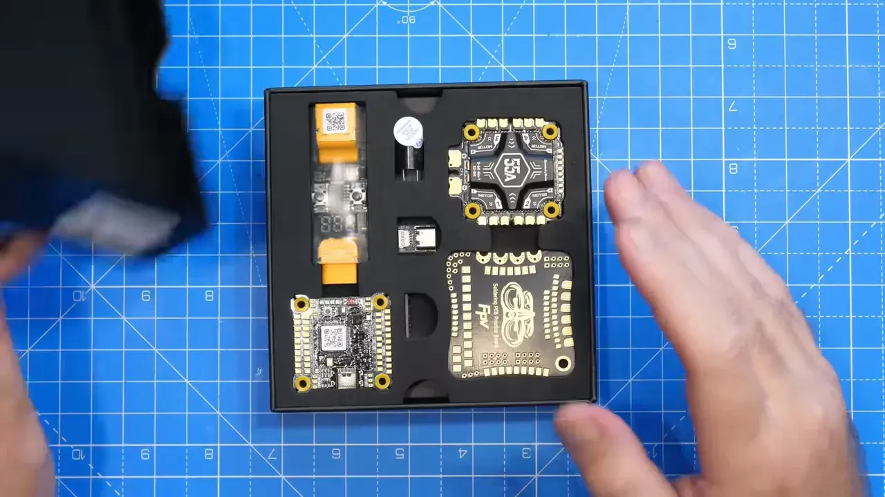 Quick close-up of the F405 V5 flight controller
