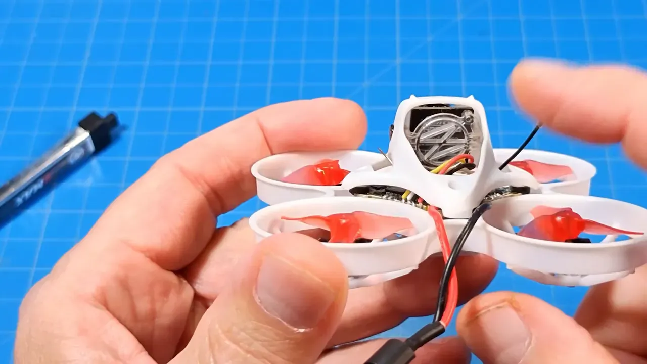 Rear bracket that holds camera angle—larger revised design
