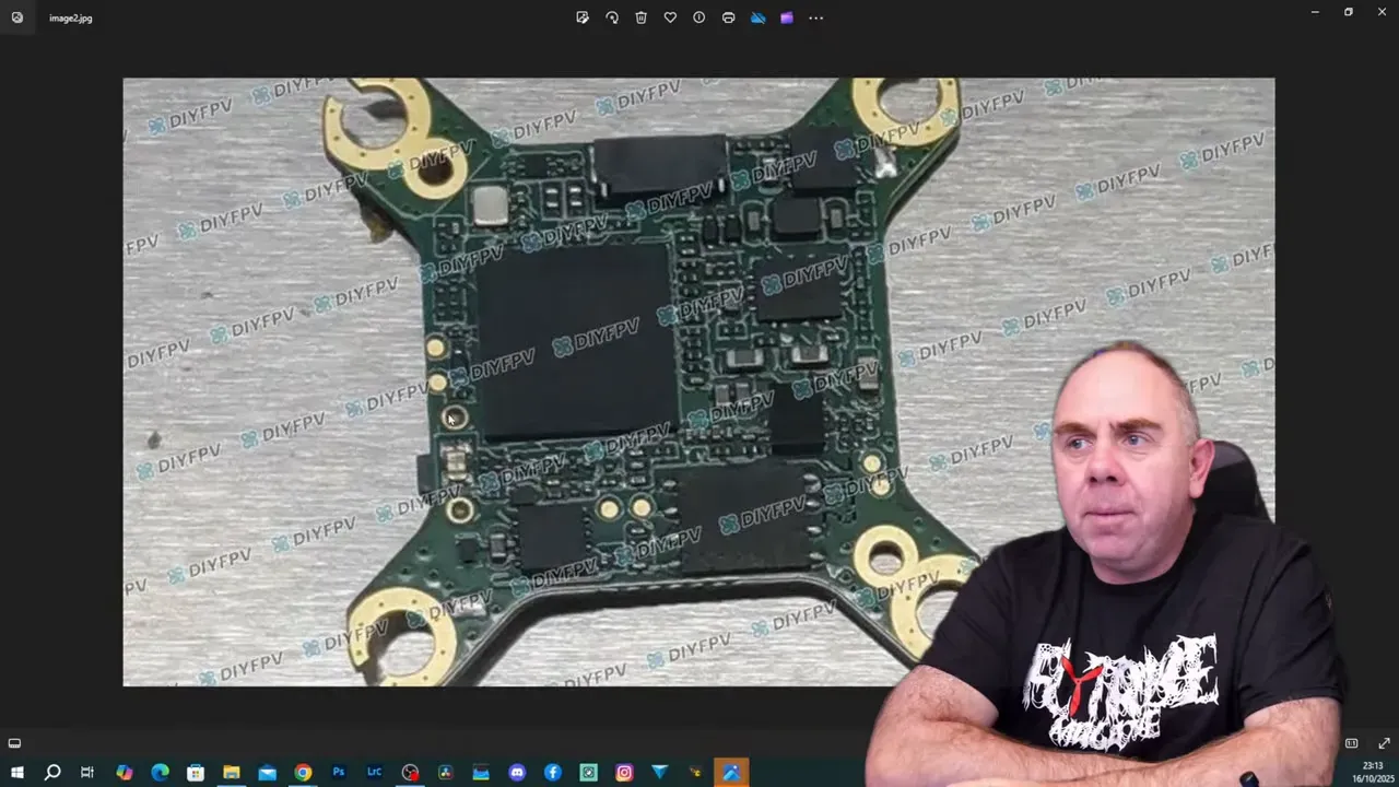 Leaked PCB image showing two-chip architecture