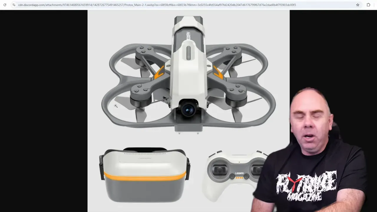 Leaked images of drone, goggles and controller