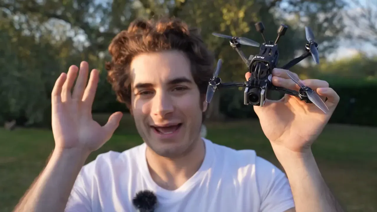 Rimzler smiling while packing the L40Pro