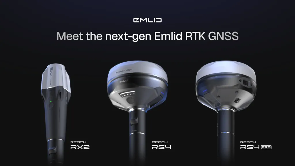 Emlid Reach RS4: rugged all-band RTK, RX2 and RS4 Pro with vision