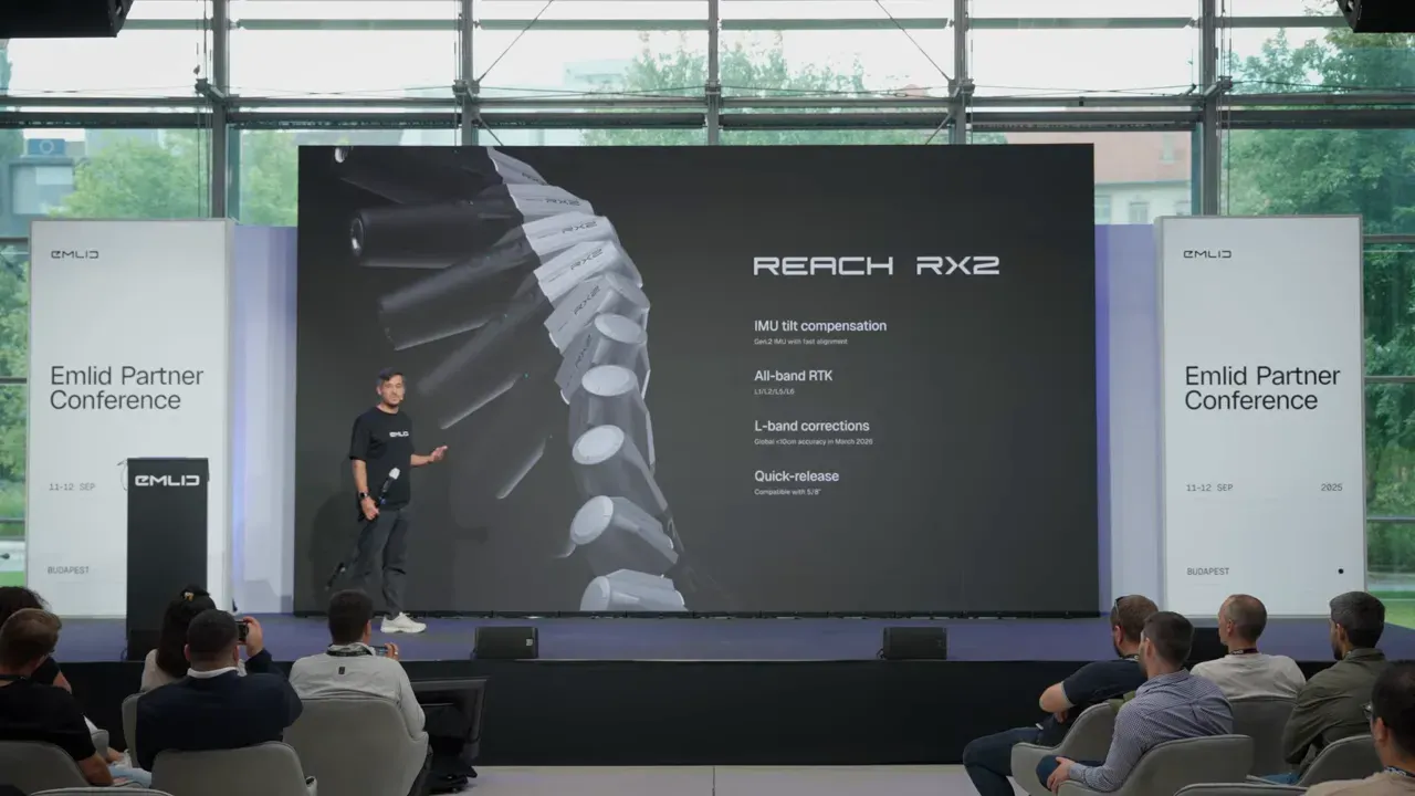 RX2 receiving L-band corrections (future service)