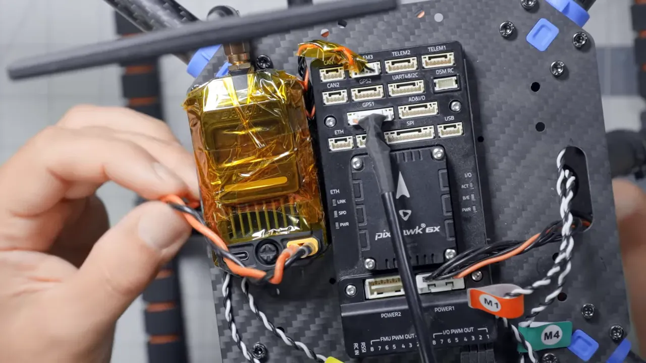 XT30 power wiring to module