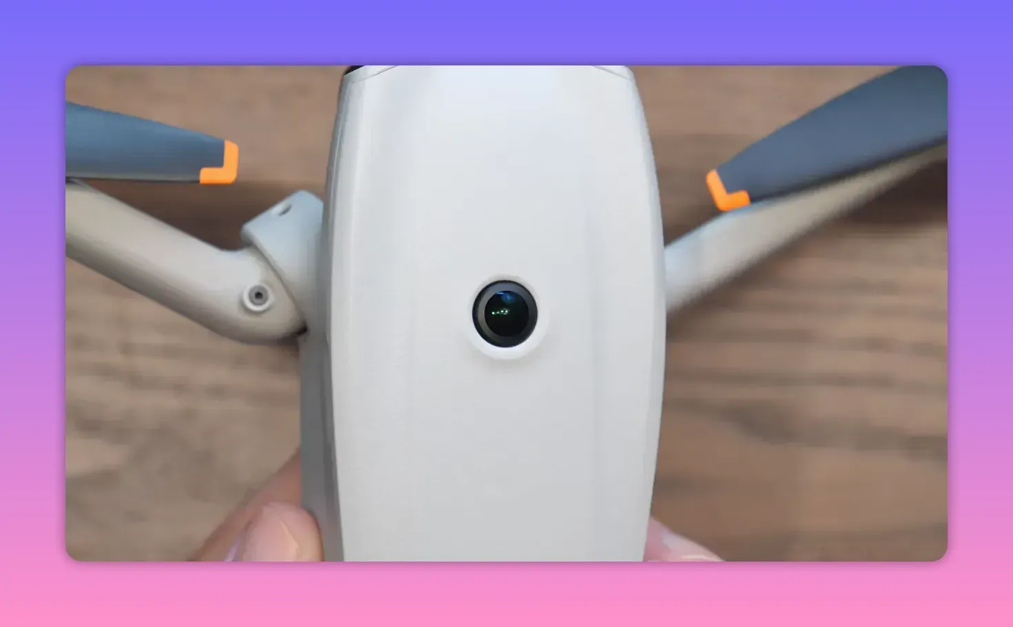 DJI Lito X1 front sensor/obstacle sensing lens module close-up