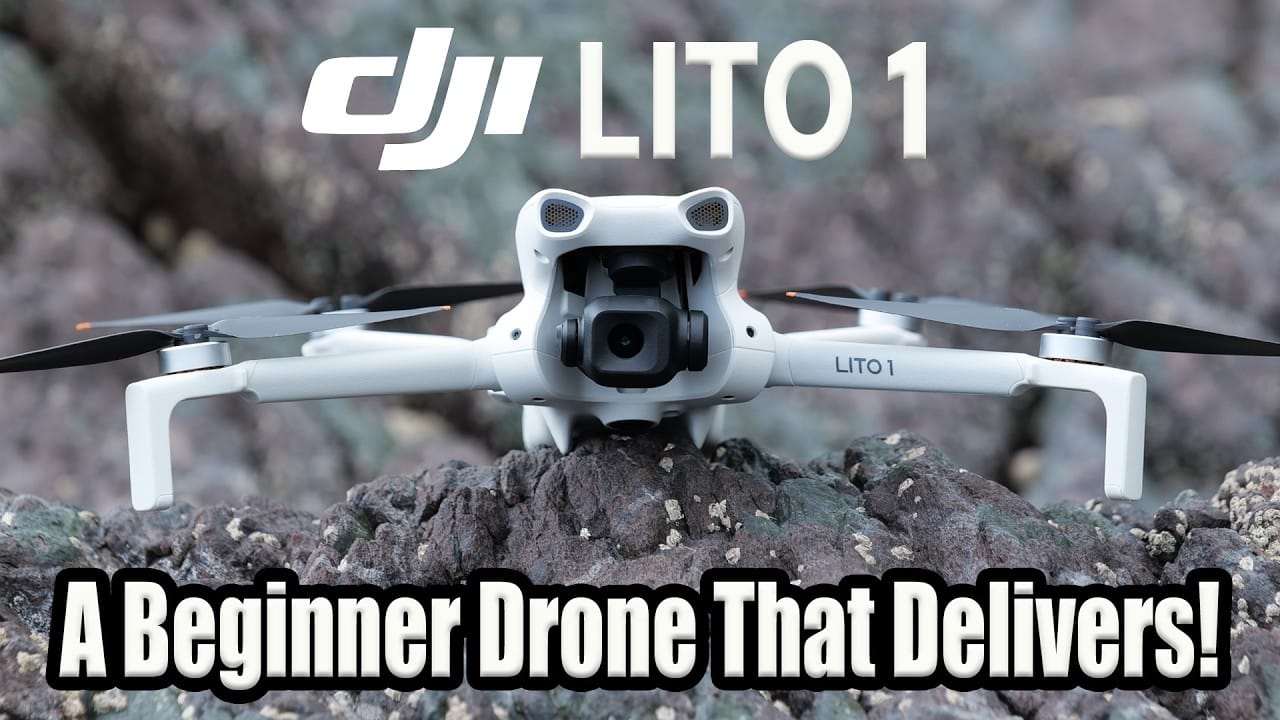 video thumbnail for 'DJI Lito 1 4K Mini Drone - Budget Price & Premium Features!'