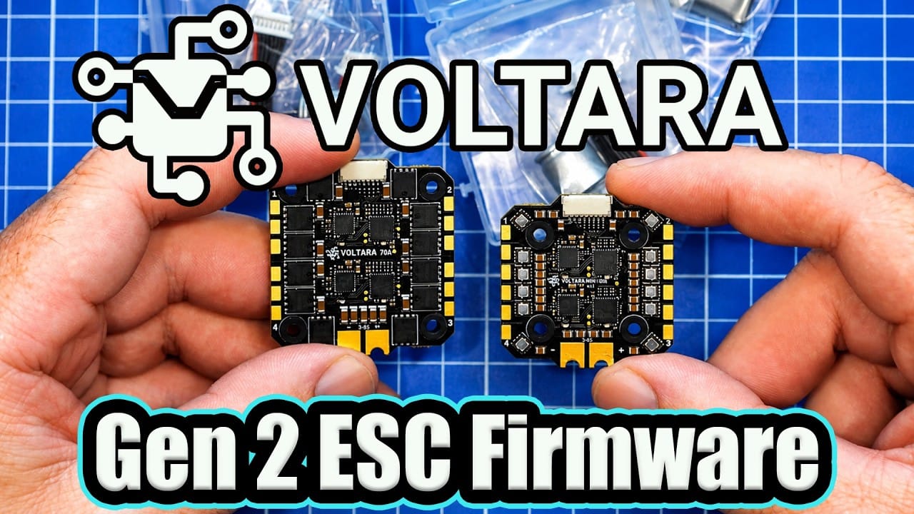video thumbnail for 'VOLTARA ESC Gen 2 Firmware -  Betaflight & iNav Compatibility & More'