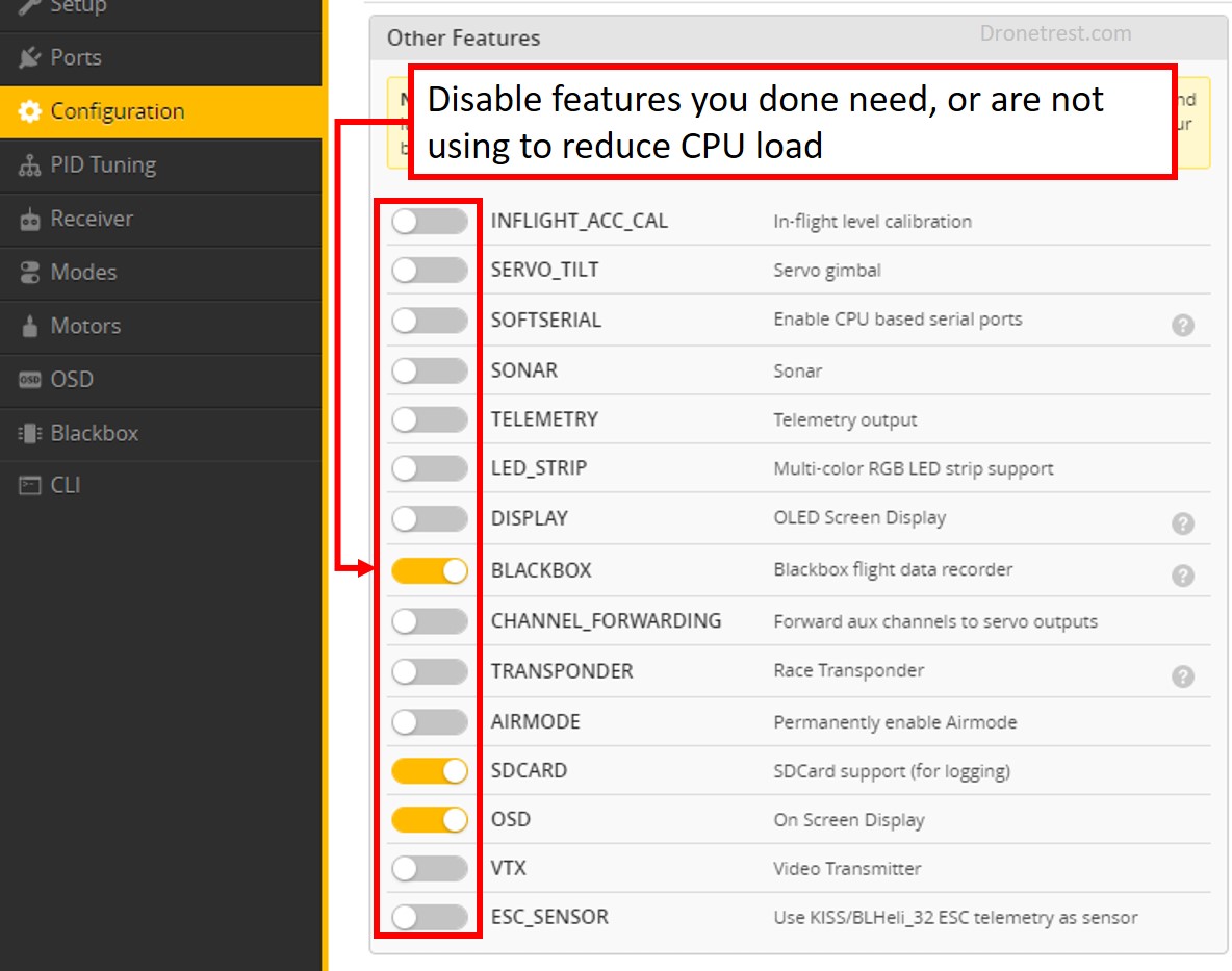 Betaflight-Other-features