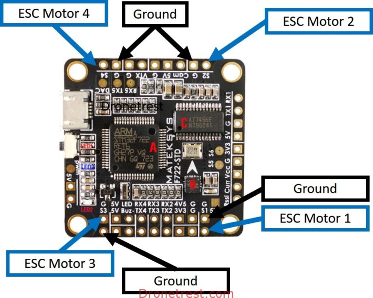 How To Connect Quadcopter Motors and ESC