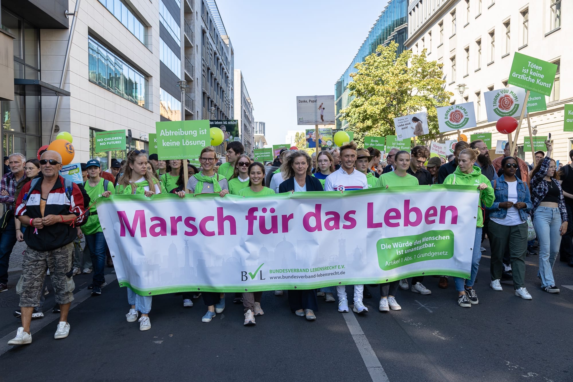 Lebensrecht ist Menschenrecht: Kirchliche Unterstützung für den Marsch für das Leben am 20. September in Berlin und Köln
