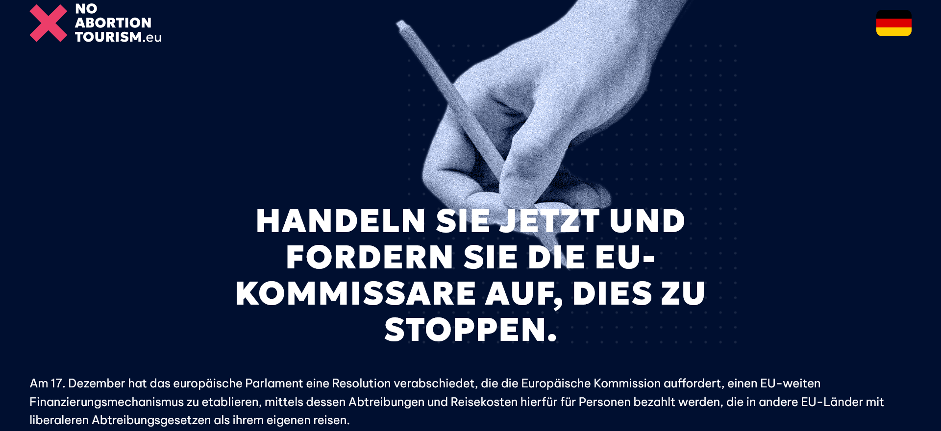 Für den Erhalt der Subsidiarität in der EU, für den Schutz von Müttern und Kindern