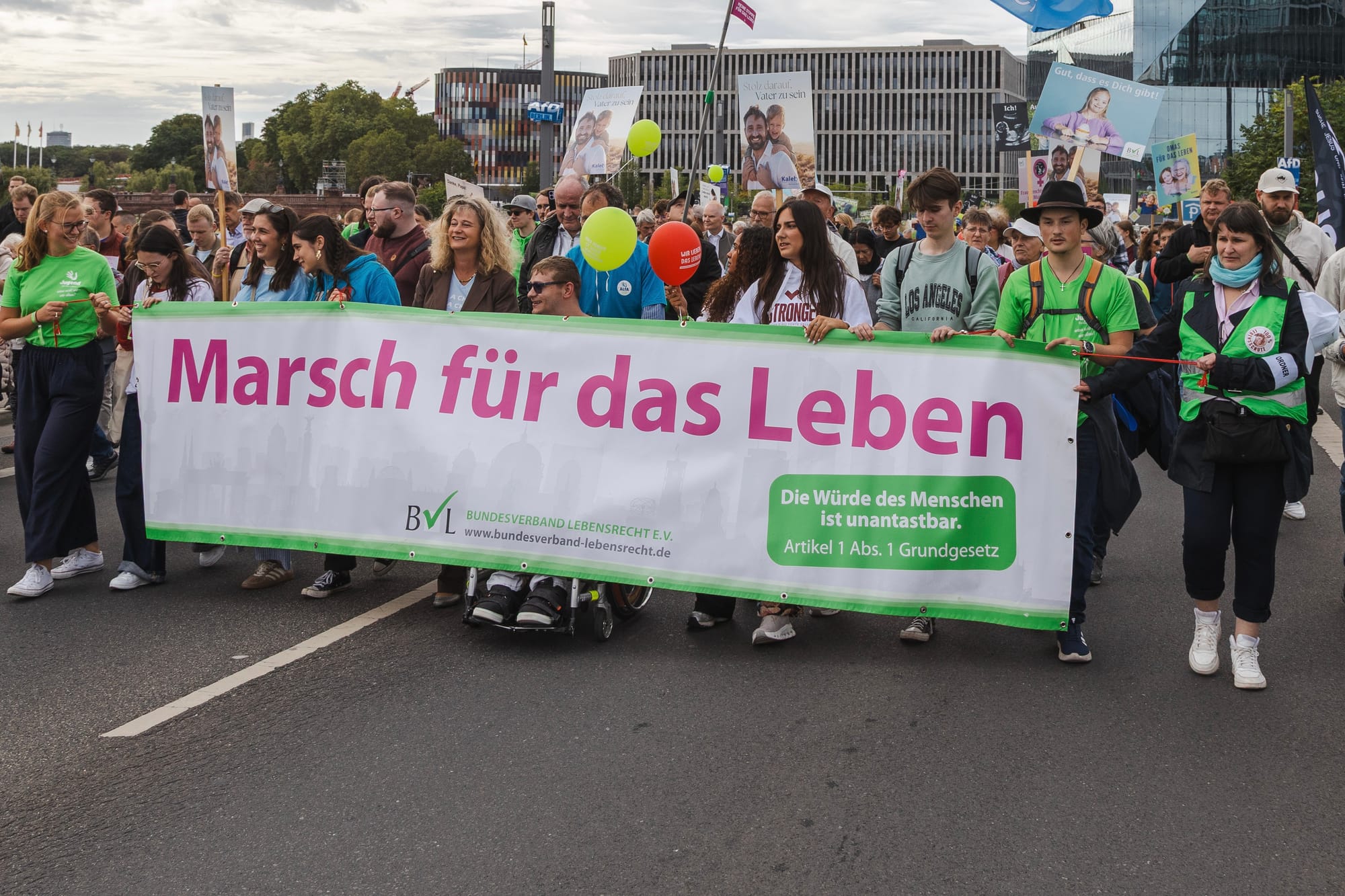 Impressionen vom Marsch für das Leben 2026 in Berlin und Köln