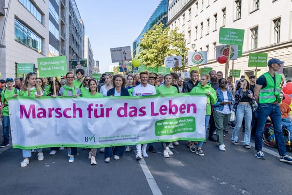 Marsch für das Leben am 20. September in Berlin und Köln: Breite Unterstützung durch Kirchen