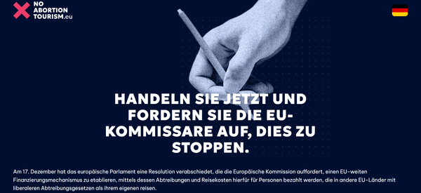 Für den Erhalt der Subsidiarität in der EU und den Schutz von Müttern und Kindern