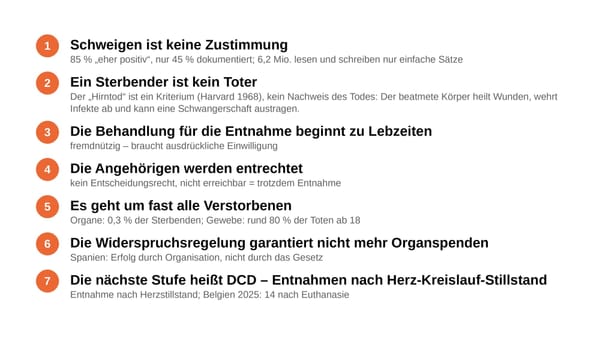 Nein zur Widerspruchsregelung