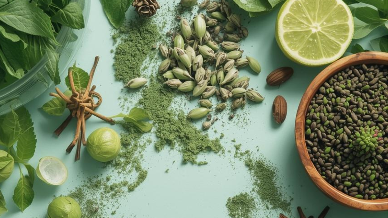 list of alkaline herbs