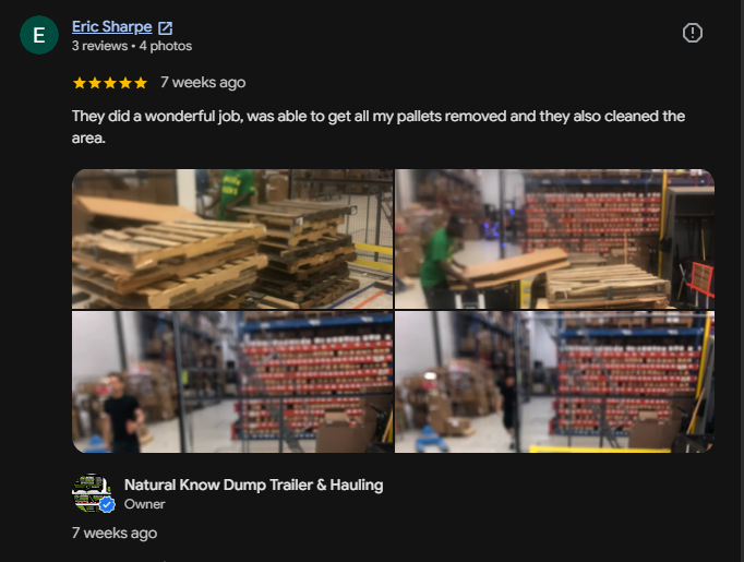 Eric junk removal google review.png