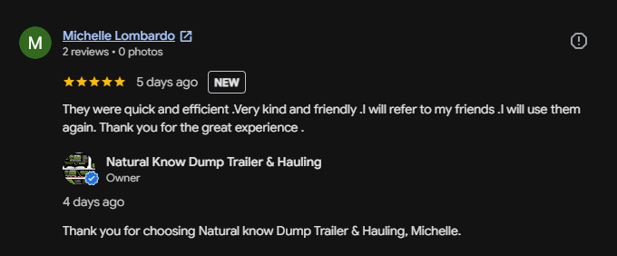 michelle junk removal google reviews.png