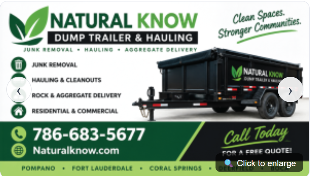 Junk Removal in Davie, FL