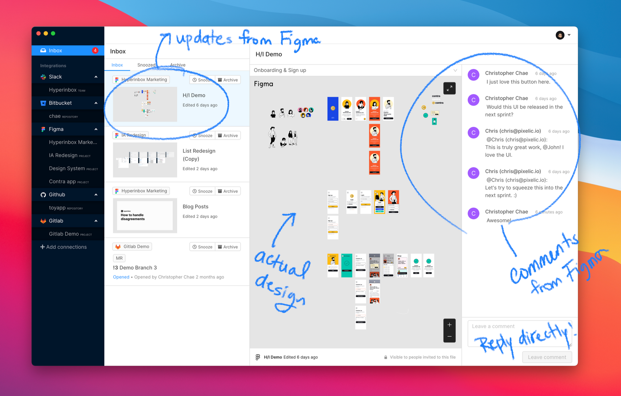 How to set up a personalized newsfeed for Figma updates and comments