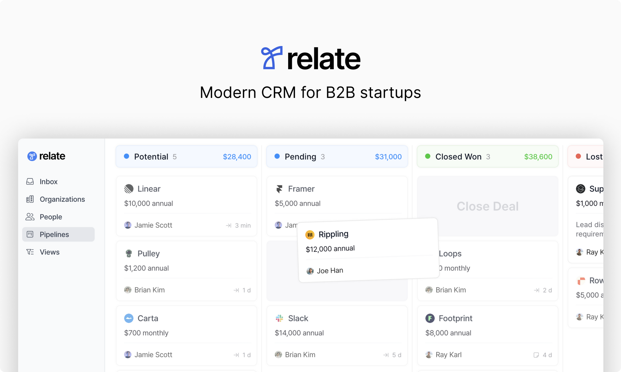 Announcing Relate CRM